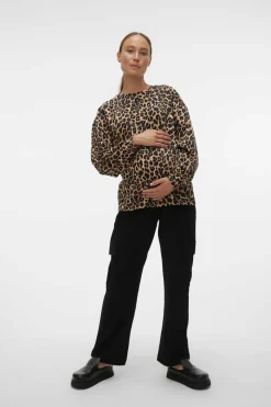 Mamalicious Calças cargo maternity preto New