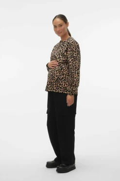 Mamalicious Calças cargo maternity preto New
