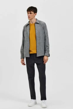 Selected Calças chino compridas Slim Fit Hot
