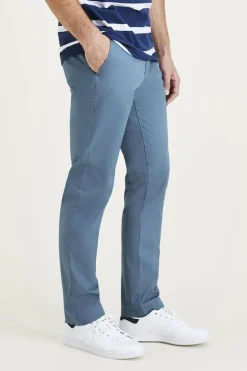 Dockers Calças chino corte slim Smart 360 Flex Alpha Azul Best