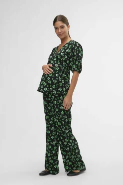 Mamalicious Calças compridas maternity preto Outlet