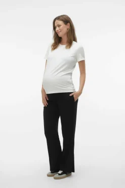 Mamalicious Calças compridas maternity preto Discount