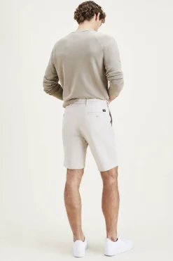 Dockers Calças curtas chino Supreme Flex Modern Ecru Fashion