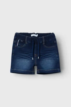 Name it Calças curtas denim para menina azul Online