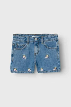 Name it Calças curtas menina denim azul Outlet