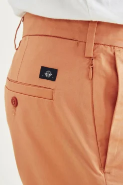 Dockers Calças curtas Supreme Flex Modern chino Laranja Best
