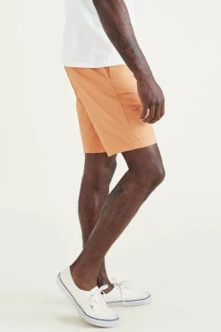 Dockers Calças curtas Supreme Flex Modern chino Laranja Best