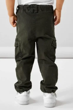 Name it Calças de menino estilo cargo verde Outlet