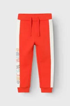 Name it Calças mini de menino. vermelho Discount