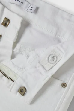 Name it Calças slim menina branco Fashion