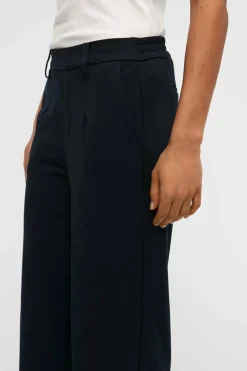 Object Calças Wide leg Cinzento Fashion