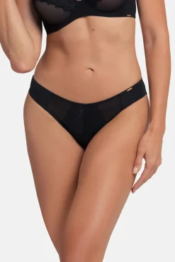 Dorina Calcinha clássica preto Fashion
