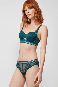 Gisela Calcinha de renda verde New