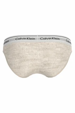 Calvin Klein Calcinha estampada CK cru Fashion