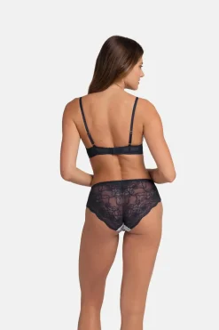 Dorina Calcinha hipster clássica azul Hot