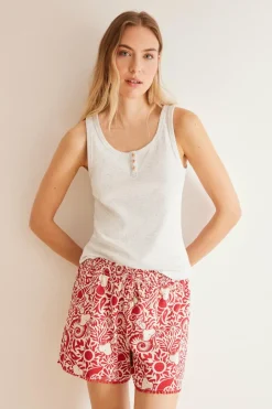 Women'secret Calções 100% algodão allover conchas estampado Online