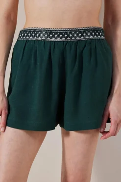 Penti Calções de praia s verde Fashion