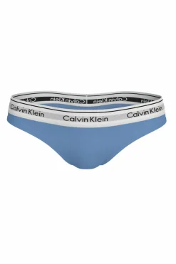 Calvin Klein tanga com logo azul Clearance