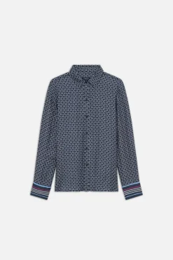 Caroll Camisa Cessy Azul Fashion