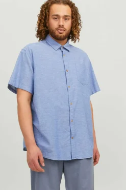 Jack & Jones PLUS Camisa com gola mao Clearance