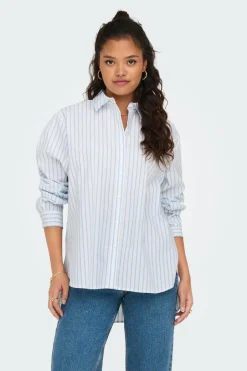 JDY Camisa de algodão branco New