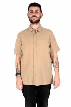 Brave Soul Camisa de manga curta com bolso New