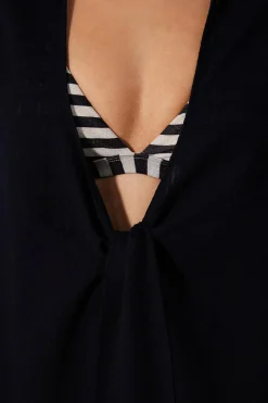 Penti Camisa de praia preta preto New