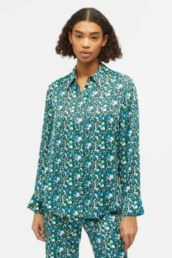 Object Camisa estampada Preto Fashion