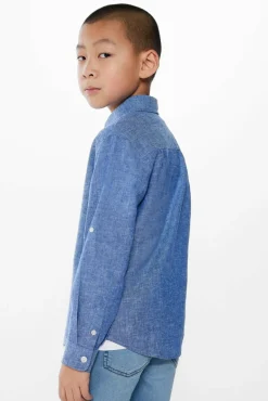 Springfield Kids Camisa linho menino New