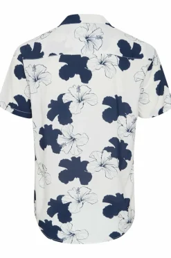 Blend Camisa Manga Curta Estampada azul Sale