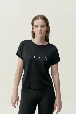 Born Living Yoga Camiseta Azami preto Outlet