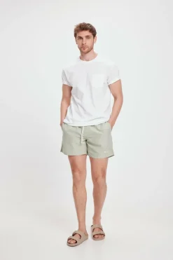 Milano Camiseta básica com bolso Sale