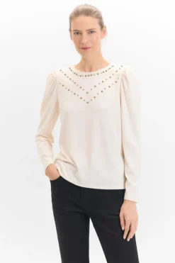 Cortefiel Camiseta com tachas New