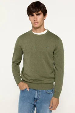 Milano Camisola básica com gola redonda Clearance
