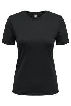 Only Play Camisola de manga curta preto New