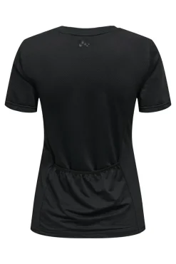 Only Play Camisola de manga curta preto New