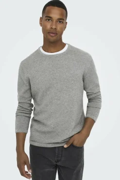 Only & Sons Camisola gola caixa Online