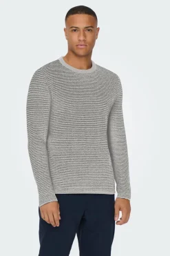 Only & Sons Camisola gola redonda clássica Hot