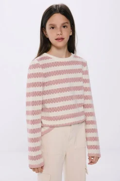 Springfield Kids Camisola piqué de menina rosa Online
