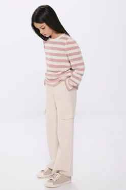 Springfield Kids Camisola piqué de menina rosa Online