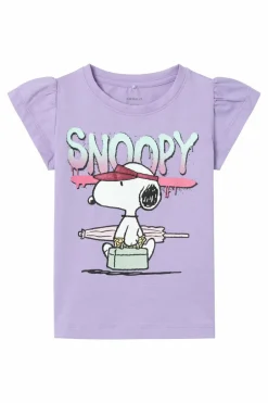 Name it Camisola sem manga de Snoopy rosa Outlet
