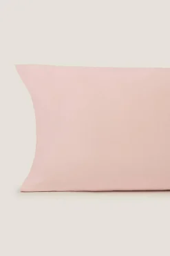 Textura Capa almofada malha algodão rosa Clearance