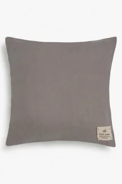 Calma House Capa de almofada Linho -escura 45x45 cm. cinzento Fashion