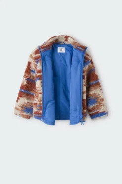 Springfield Kids Casaco borrego estampado menino. azul Clearance