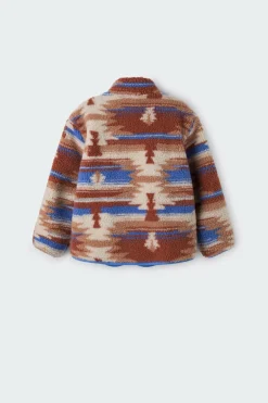 Springfield Kids Casaco borrego estampado menino. azul Clearance