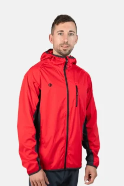 Izas Casaco de Light - Softshell NOALES M vermelho Clearance