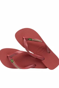 Havaianas Chinelos Brasil Logo vermelho Best