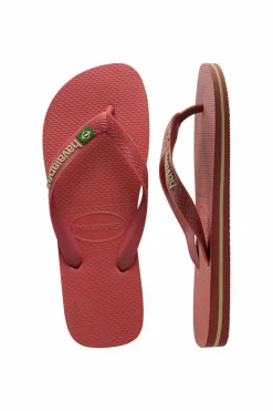 Havaianas Chinelos Brasil Logo vermelho Best