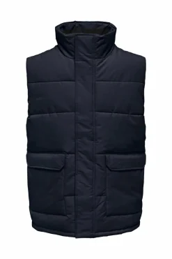 Only & Sons Colete acolchoado Discount