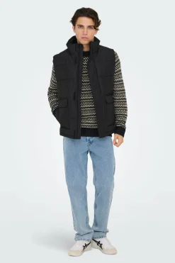 Only & Sons Colete acolchoado Fashion